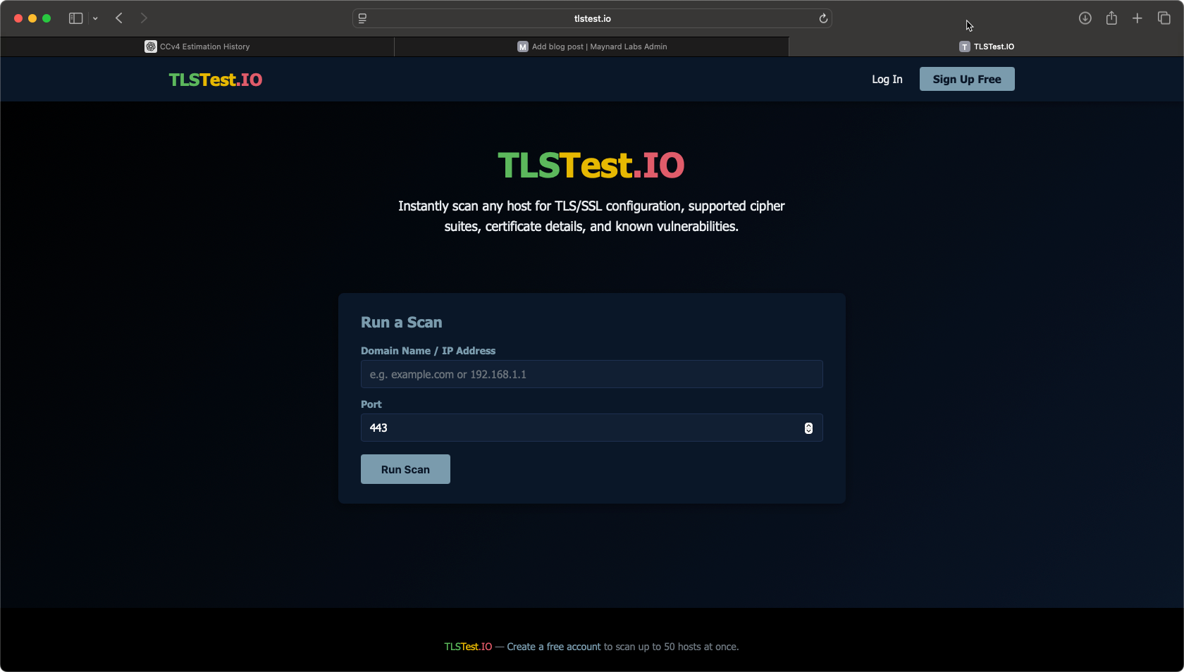Introducing TLSTest.io — A TLS Research Platform I Decided to Open to the Community